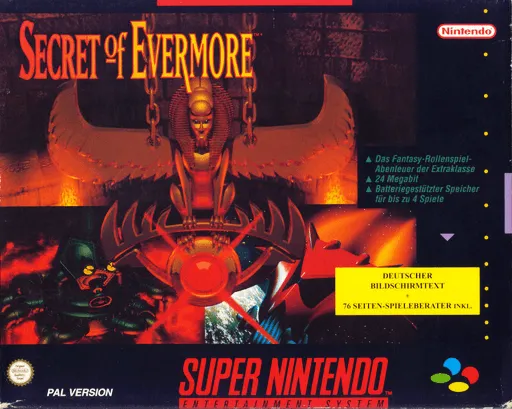Secret of Evermore (Europe)